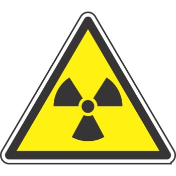 Cuidado, risco de radiação